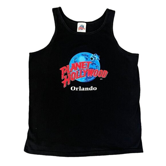 Planet Hollywood Other - VTG  90s Planet Hollywood Tank Top Shirt Large Orlando Florida Disney World
